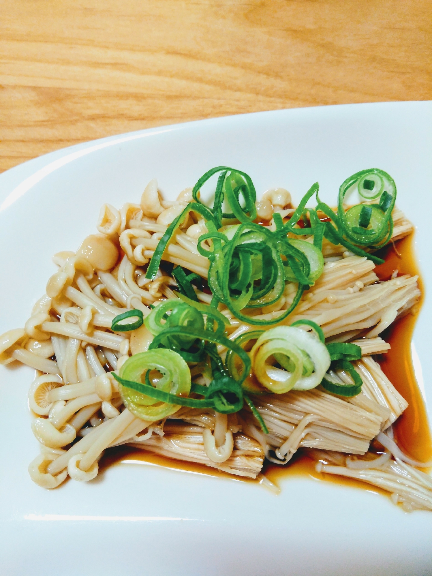 炊飯器で☆ご飯と同時に作れる！えのきポン酢