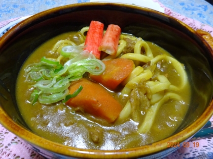 是非ともカレーを残して！蕎麦屋のカレーうどん