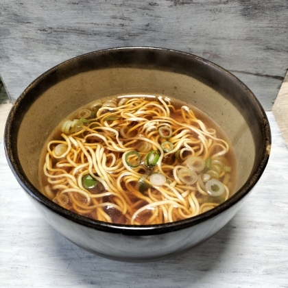 ネギだけ☆シンプルなラーメン