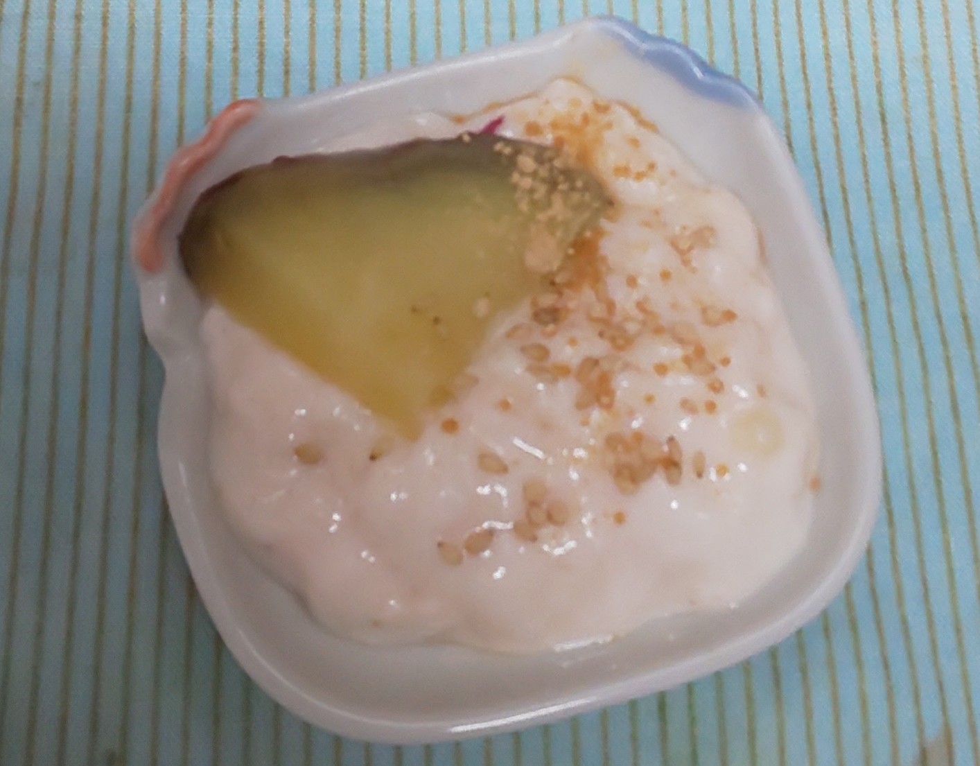 さつまいもきなこヨーグルト