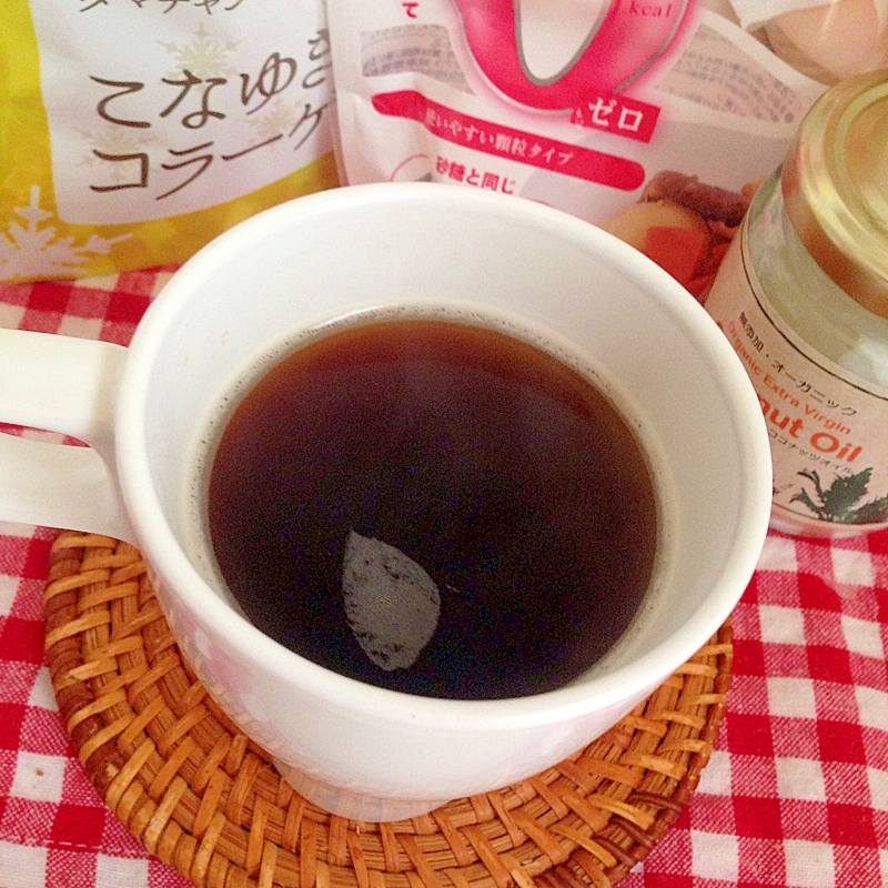 女子に嬉しい!ココナッツオイルのコーヒー♡