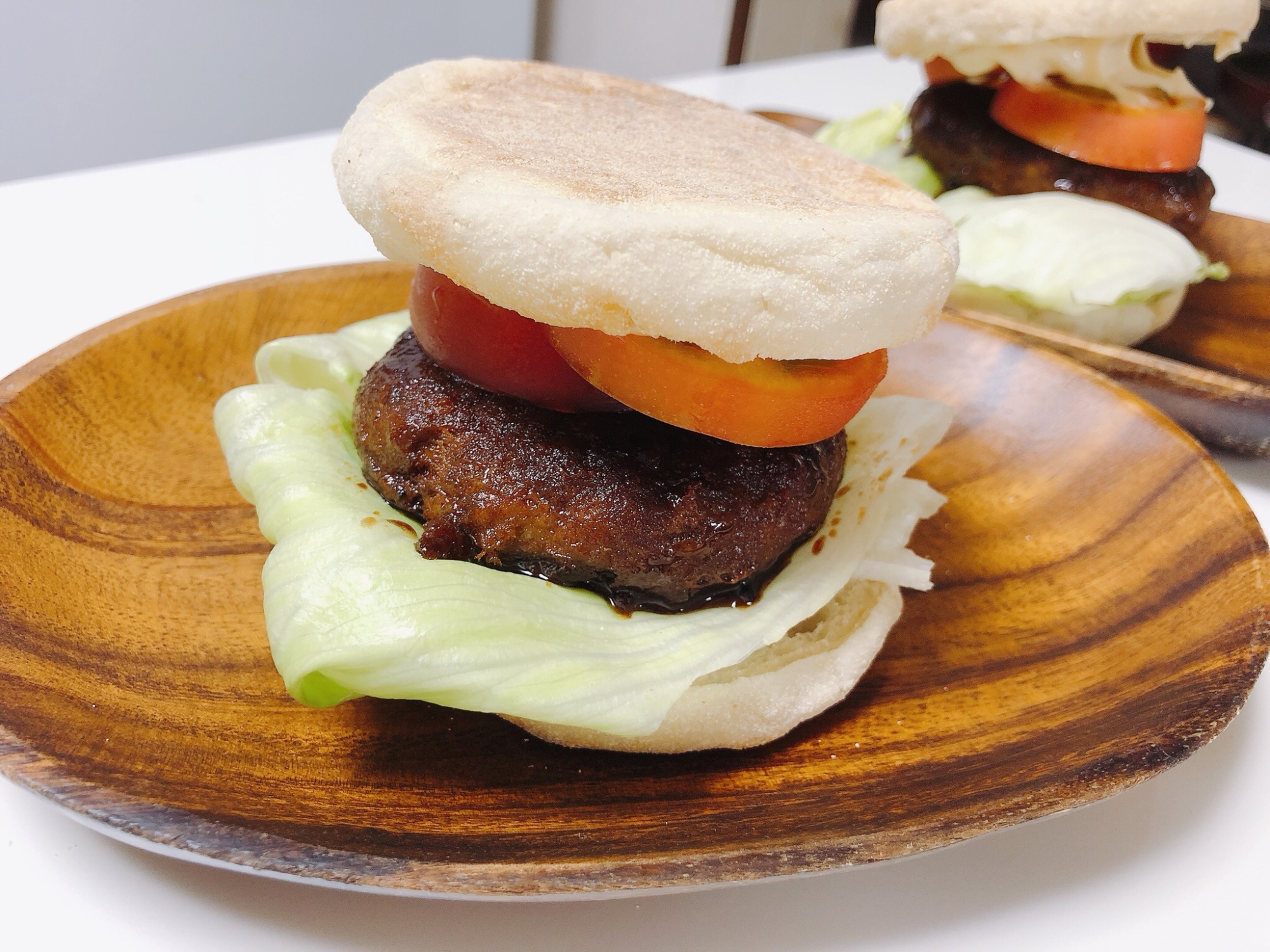 残り物で☆照り焼きハンバーガー