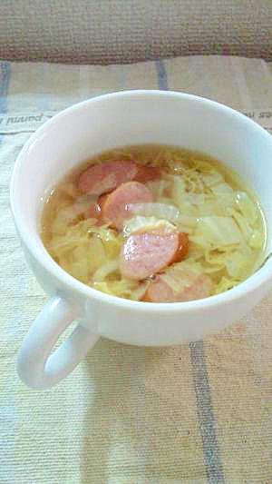 超簡単白菜スープ