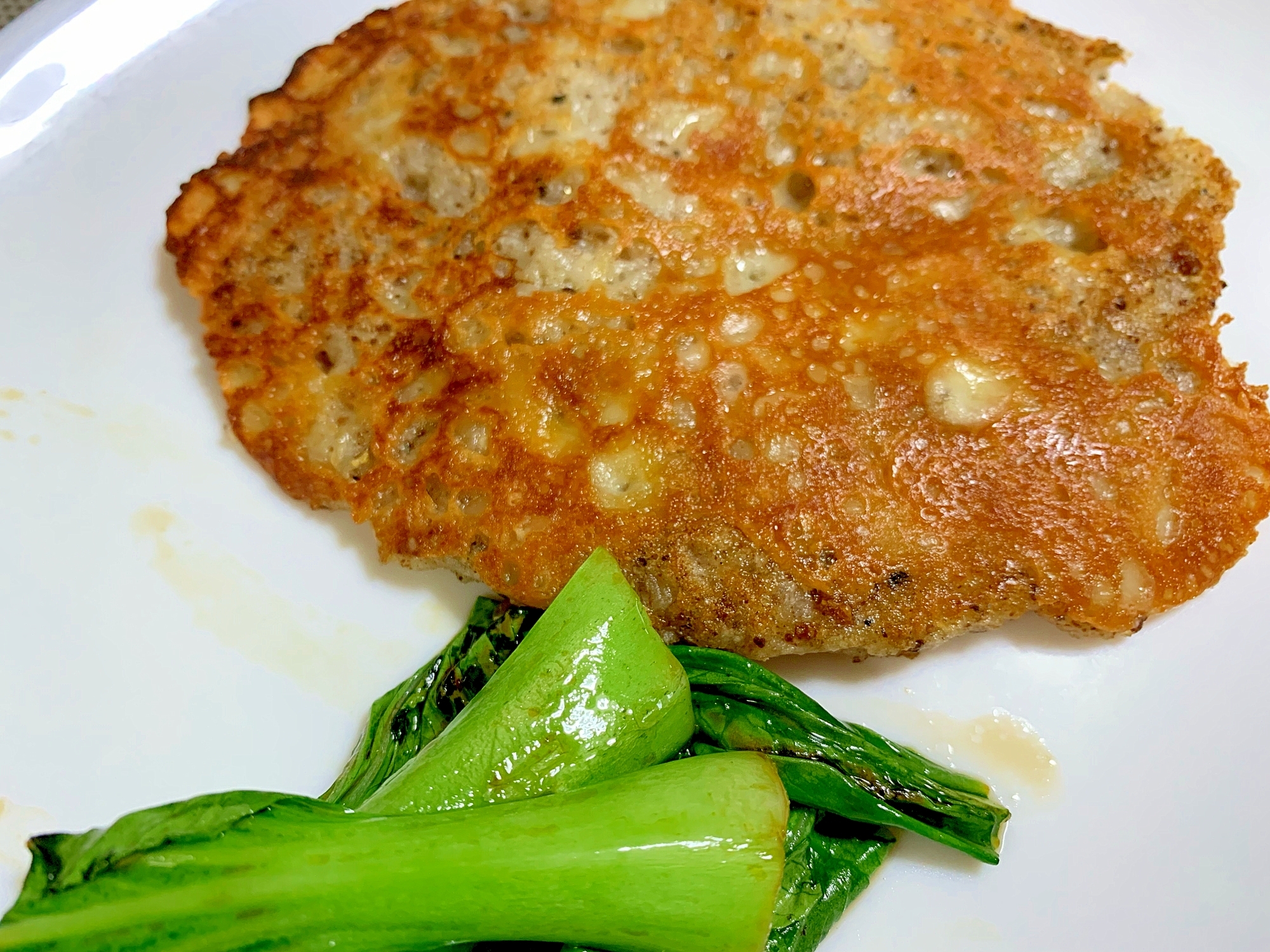 フライパンで焼くだけ!山芋のチーズ焼き
