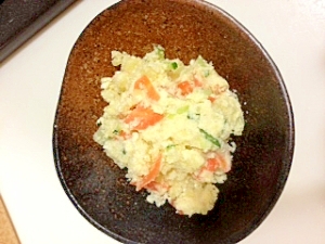【糖尿病食】110kcal おからのポテトサラダ