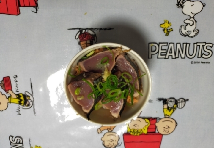 かつおたたき丼 かつおのたたき ご飯が進む レシピ 作り方 By れいにゃ ん 楽天レシピ かつおたたき丼 かつおのたたき ご飯が進む レシピ 作り方 By れいにゃ ん 楽天レシピ