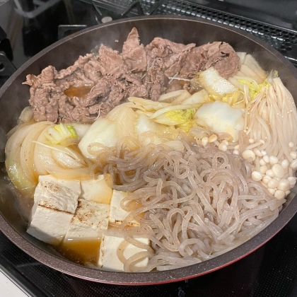 すき焼き風煮