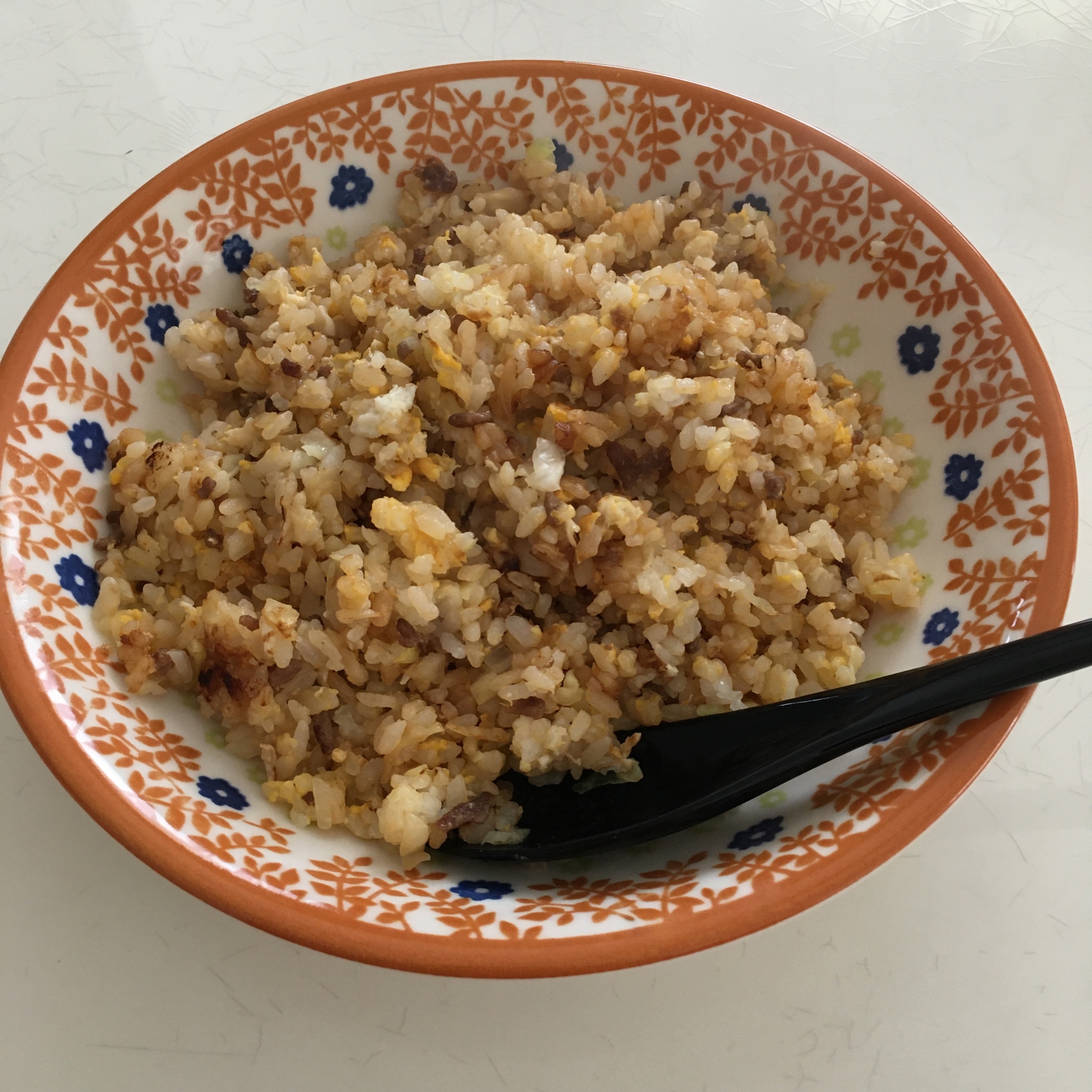 ひき肉とキャベツのパラパラ卵チャーハン