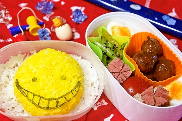 キャラ弁 材料３つde 暗殺教室 殺せんせー レシピ 作り方 By プッチン5903 楽天レシピ