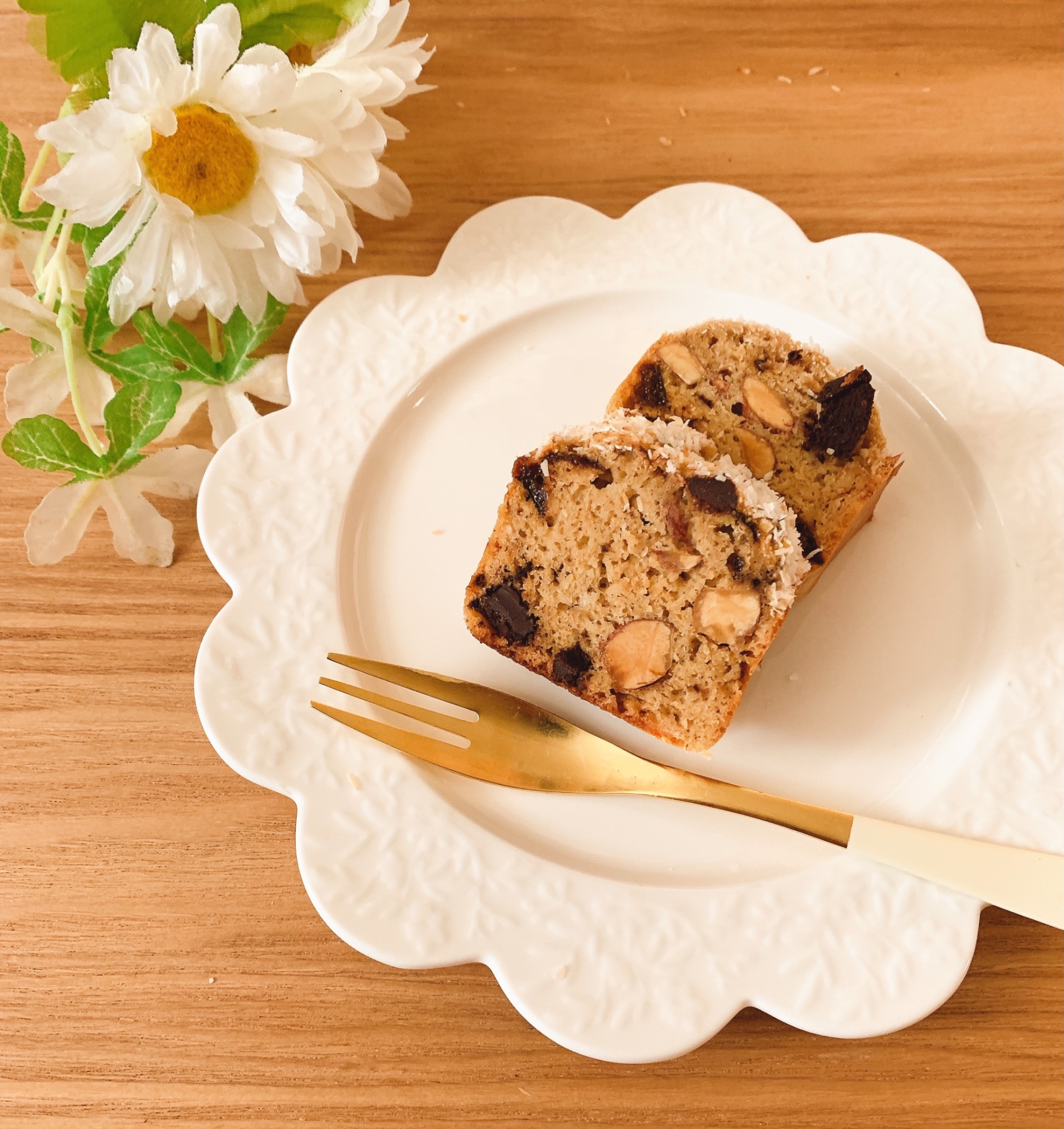 食物繊維ꕤオートミールでふわふわケーキ✧˖°