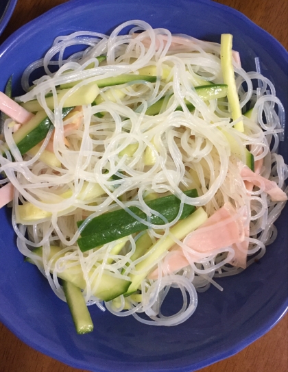 中華料理の付け合せに♡春雨サラダ