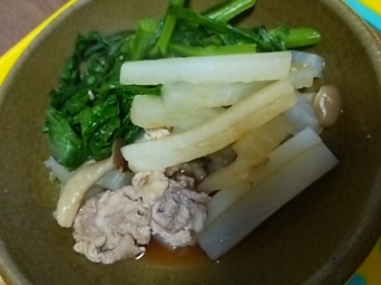 味がしみ込んで美味しい！「大根と豚肉の柔らか煮♬」