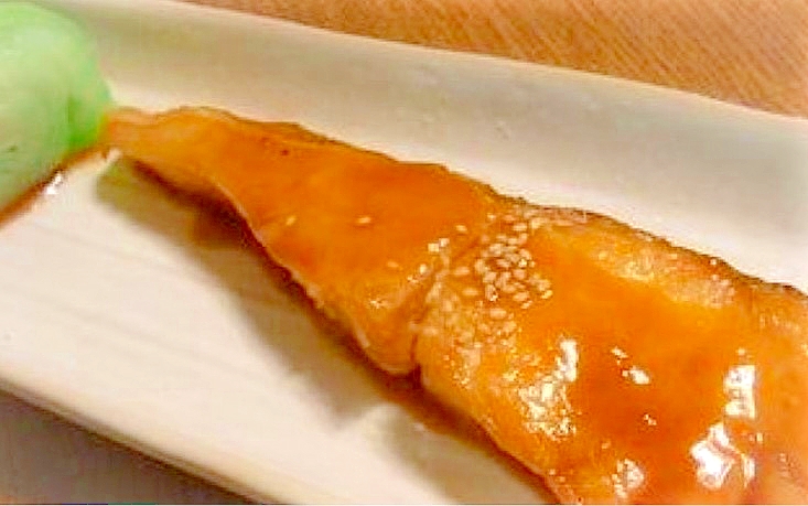 アレンジ料理★白身魚のオイスターソース照り焼き