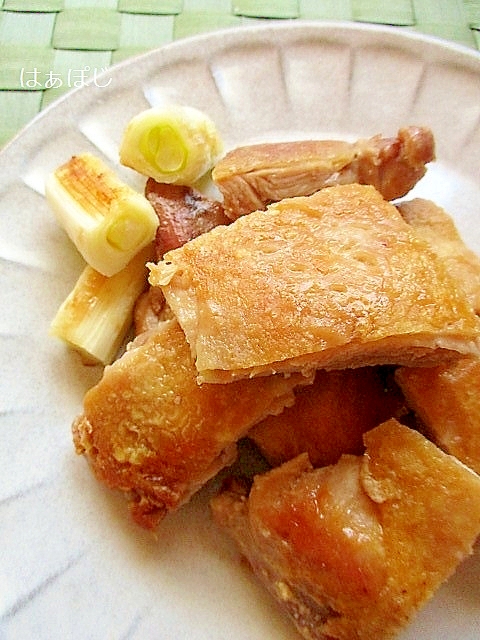 フライパンで♪パリパリ!鷄もも肉の塩焼き