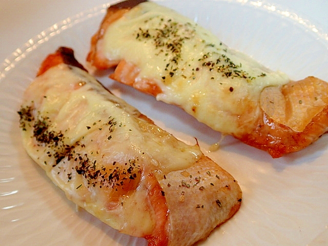 コンべクションオーブンで 生鮭のバジルチーズ焼き レシピ 作り方 By ぷ みぃまま 楽天レシピ コンべクションオーブンで 生鮭のバジルチーズ焼き レシピ 作り方 By ぷ みぃまま 楽天レシピ