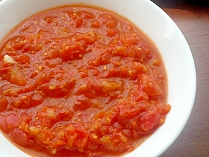 ミニトマトで作るトマトソース