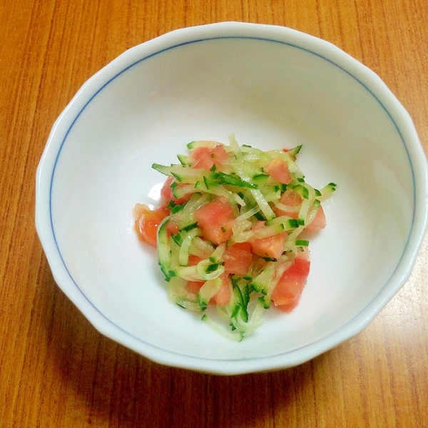 離乳食 きゅうりとトマトのサラダ レシピ 作り方 By Basyama 楽天レシピ 離乳食 きゅうりとトマトのサラダ レシピ 作り方 By Basyama 楽天レシピ