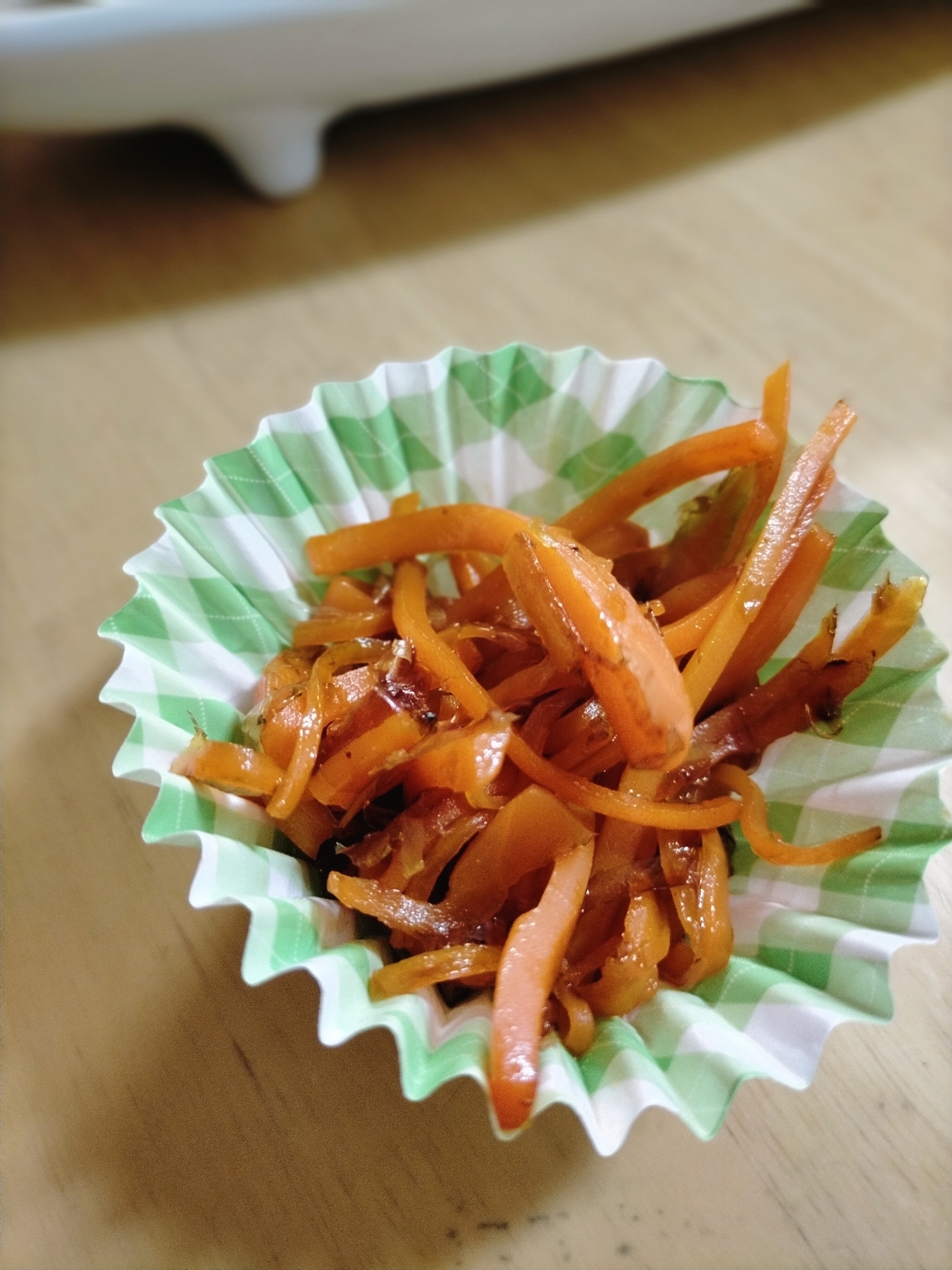 お弁当 こども大好き人参きんぴら レシピ 作り方 By すず姉 楽天レシピ