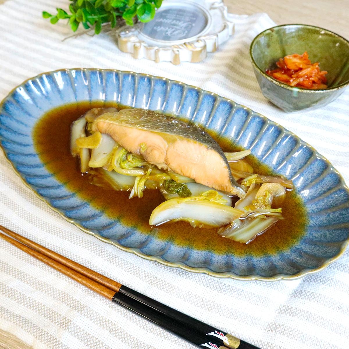 白菜と鮭のしょうが煮
