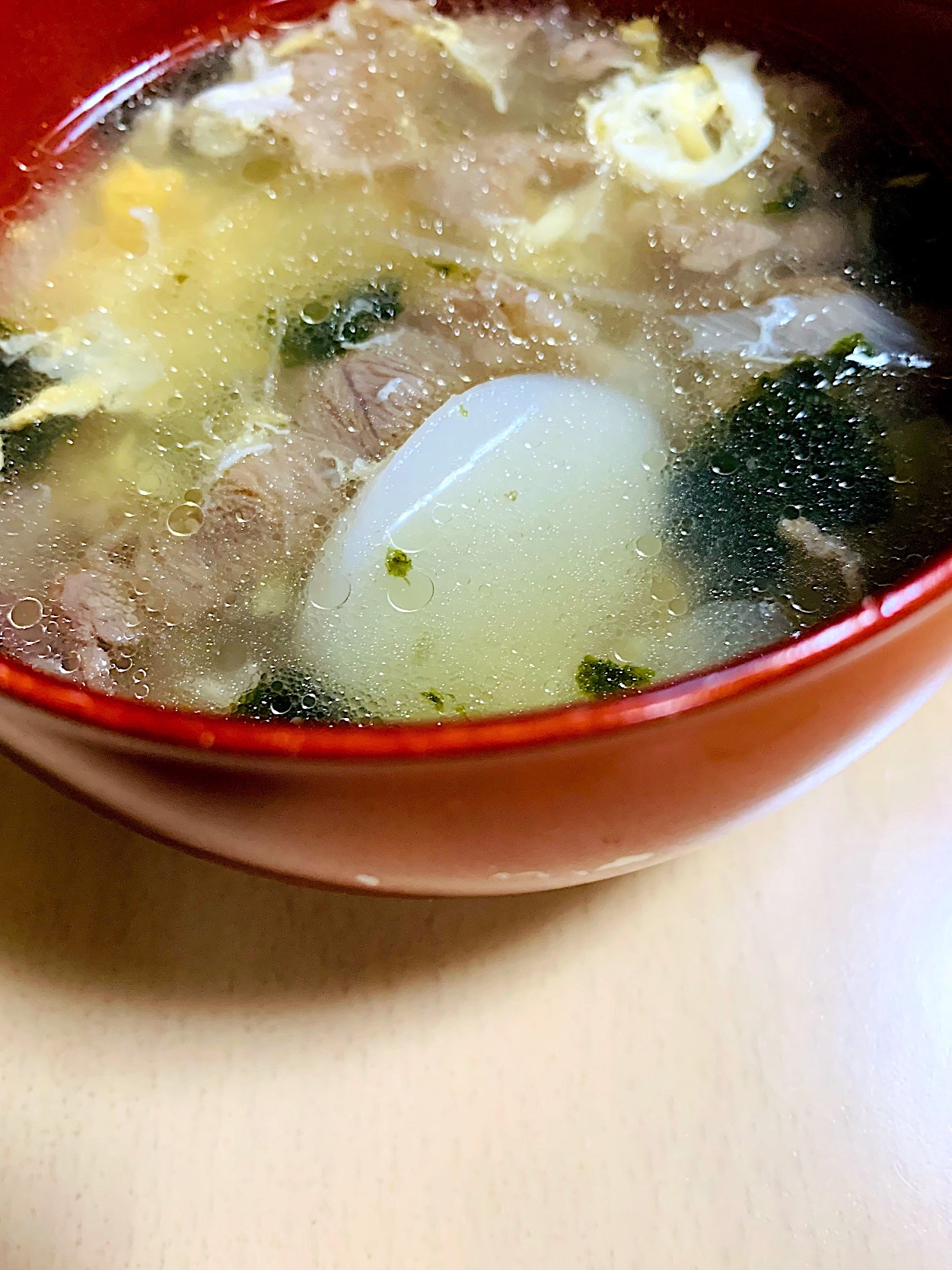 こくうま！牛肉のトックスープ