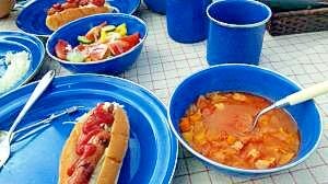 キャンプの朝食にピッタリ 簡単ホットドック レシピ 作り方 By こりーな0625 楽天レシピ