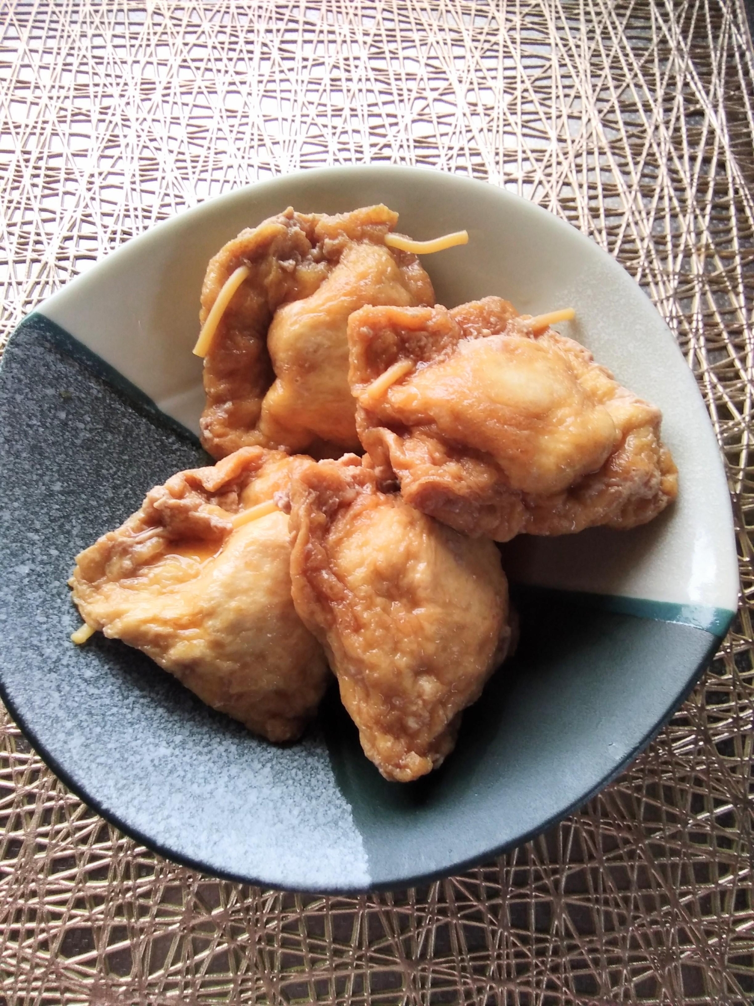 巾着たまご☆タマゴ巾着☆油揚げとたまごの袋煮