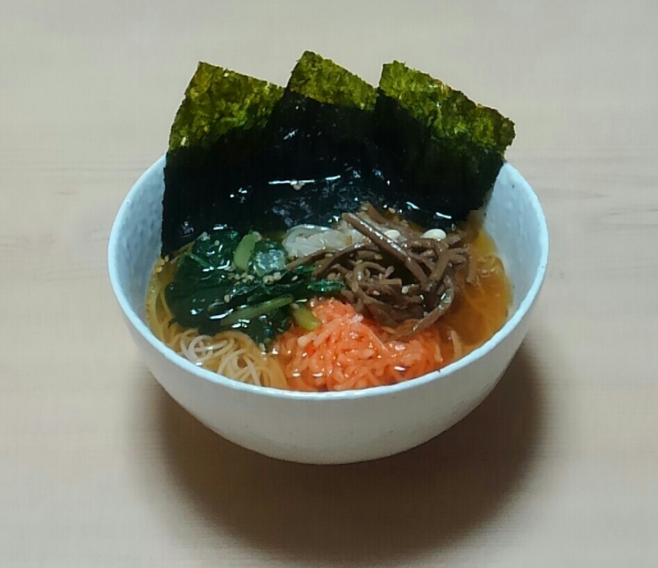 韓国風にゅうめん