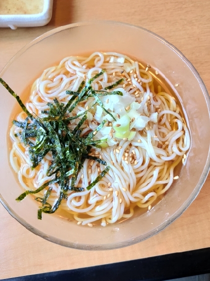 シンプル冷麦でにゅうめんっ！！！