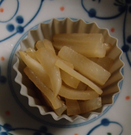 大根のきんぴら