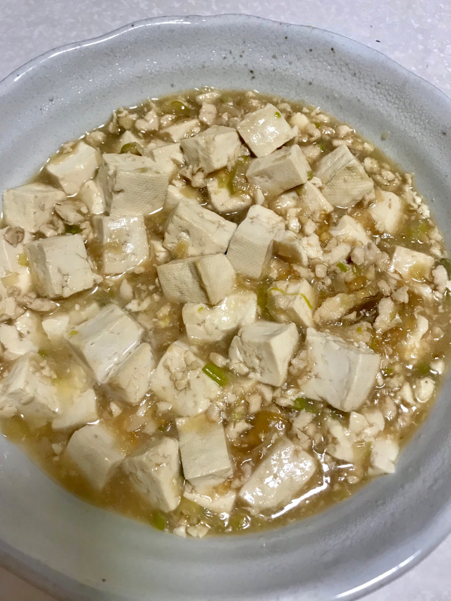 鶏ひき肉で絶品麻婆豆腐