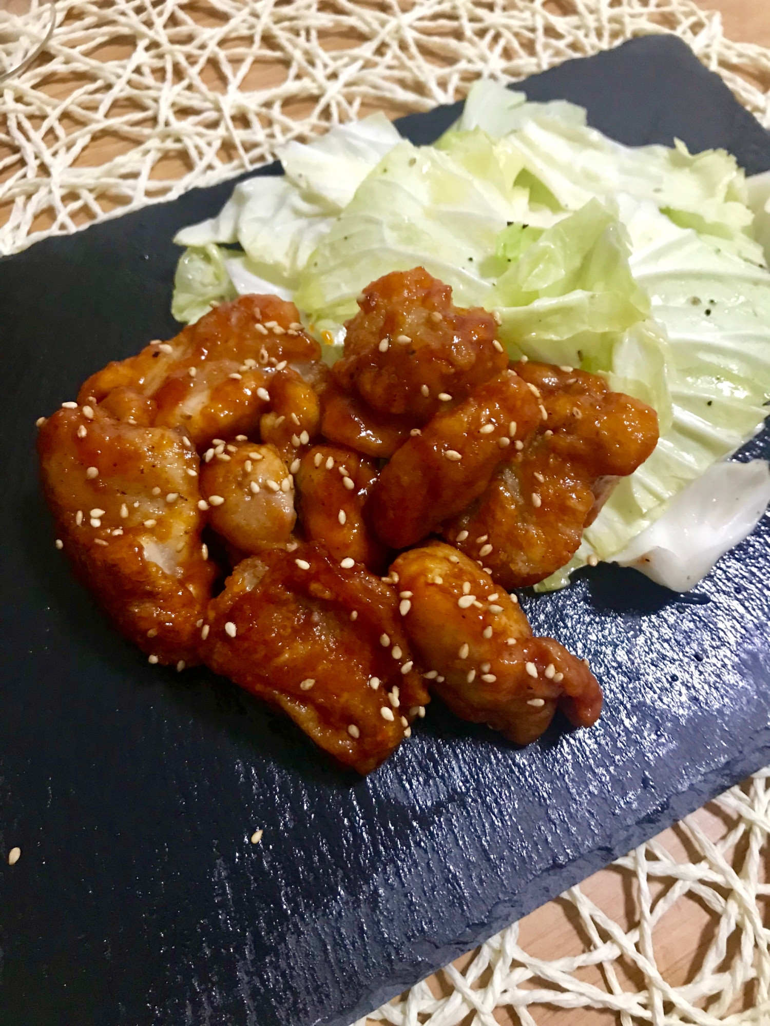 韓国風から揚げ ヤンニョムチキン レシピ 作り方 By Nami Daidokoro 楽天レシピ