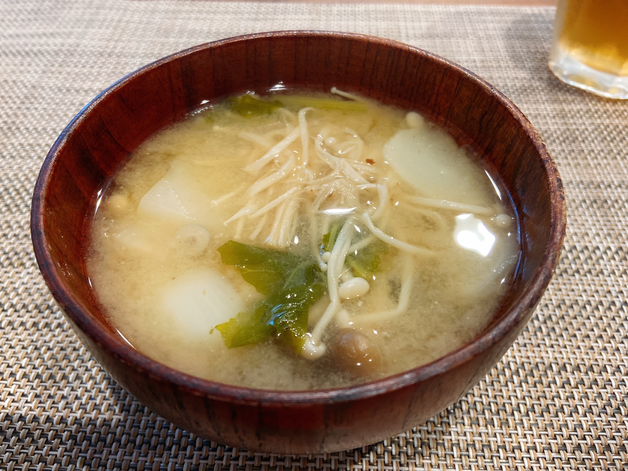 かぶの味噌汁