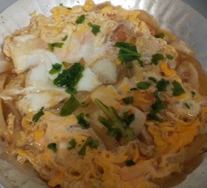 リメイク☆肉じゃがの卵とじ丼