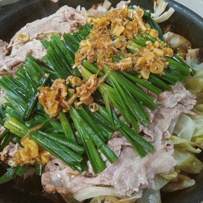 ストウブDe〜キャベツと豚しゃぶのにんにく蒸し焼き