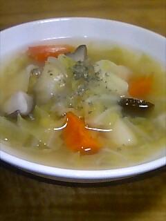 レンズ豆入り☆コトコト野菜のスープ