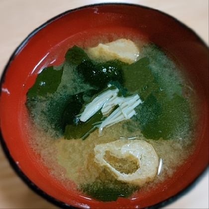 お味噌汁美味しく頂きました(*^-^*)
