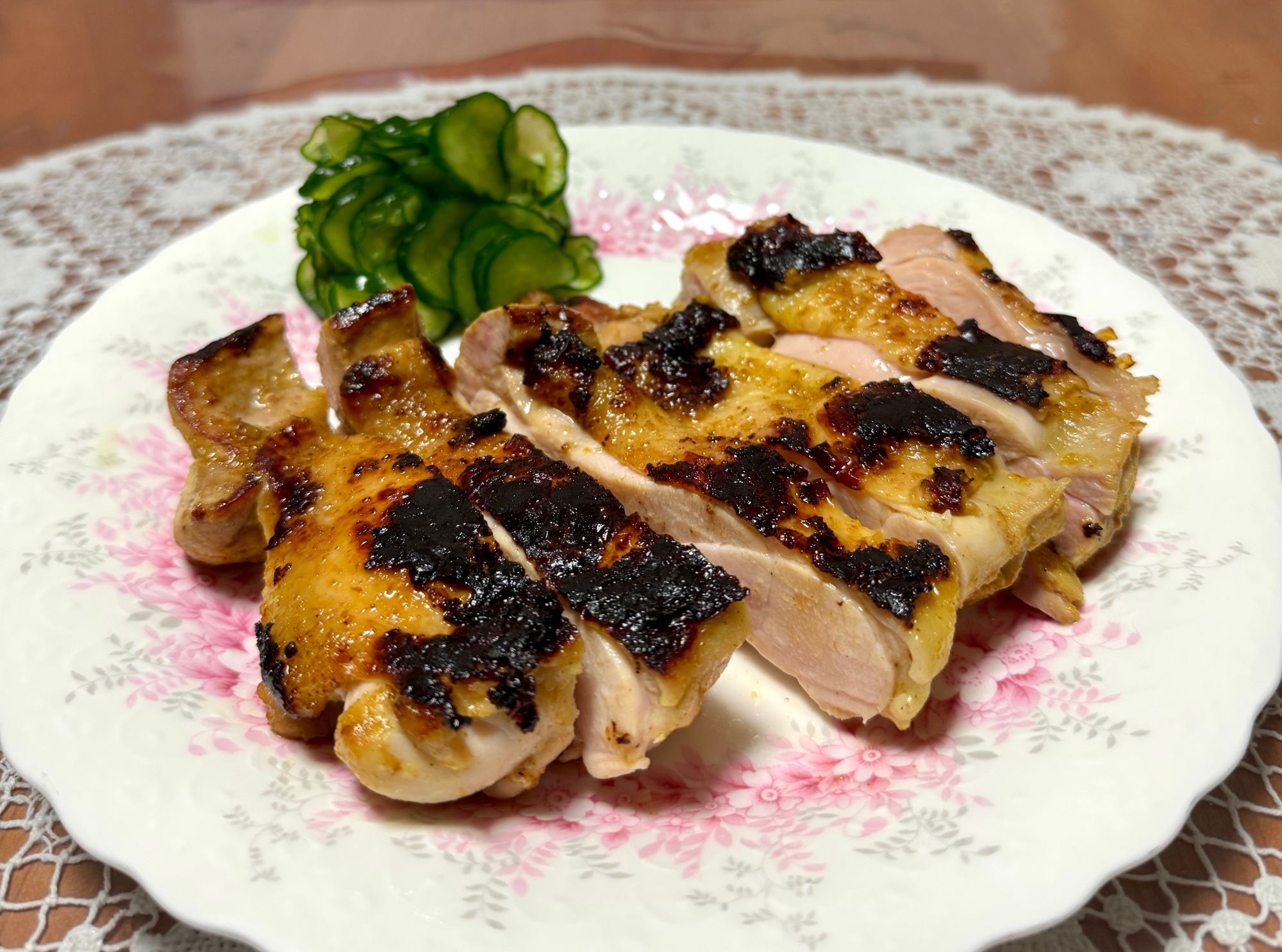 ブライニング済みの鶏もも肉でパリパリ☆カレーソテー