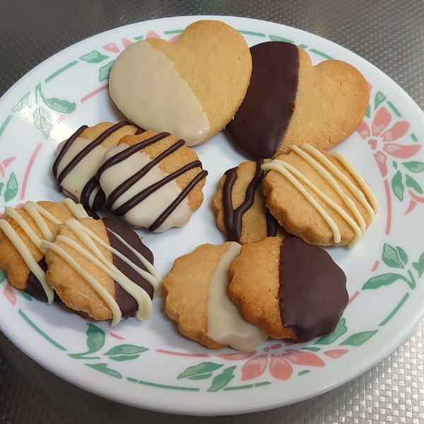 アーモンド粉多め チョコがけクッキー レシピ 作り方 By あーじぇー 楽天レシピ アーモンド粉多め チョコがけクッキー レシピ 作り方 By あーじぇー 楽天レシピ