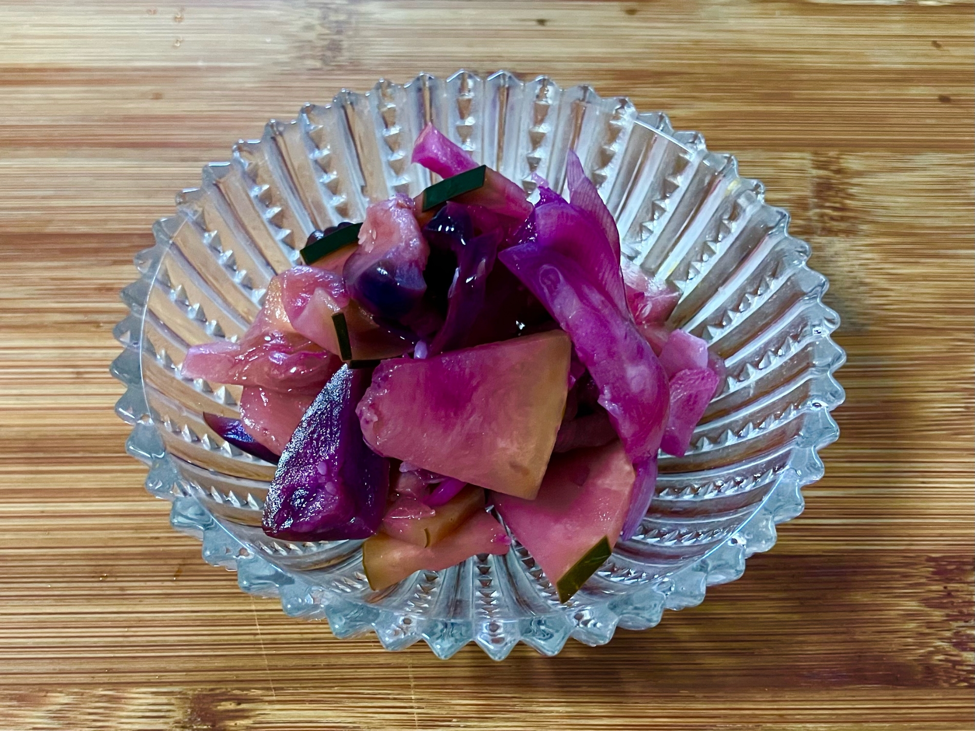 ズッキーニの柴漬け