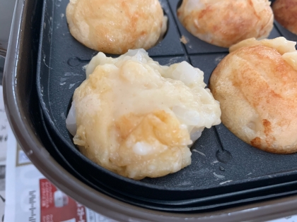 おうち時間 たこ焼き器でチーズカステラ レシピ 作り方 By Akanen Eonni 楽天レシピ