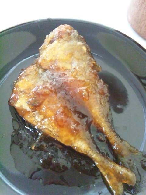 豆あじの唐揚げ甘辛 レシピ 作り方 By Toki 楽天レシピ