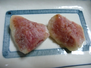 いつでも食べられる 甘 い冷凍いちじく レシピ 作り方 By ごんもも０１０１０１ 楽天レシピ