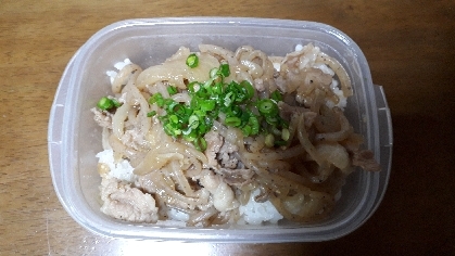 ご飯が進む☆我が家の絶品豚丼