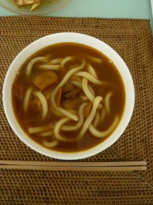 レトルトカレーで5分以内！カレーうどん