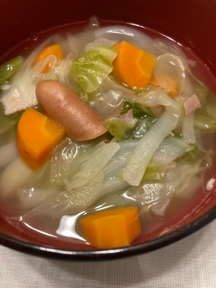 日持ちする、野菜たっぷり簡単ポトフ！