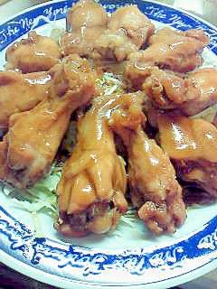 圧力鍋で超早!!さっぱりっ♪鶏の甘辛煮