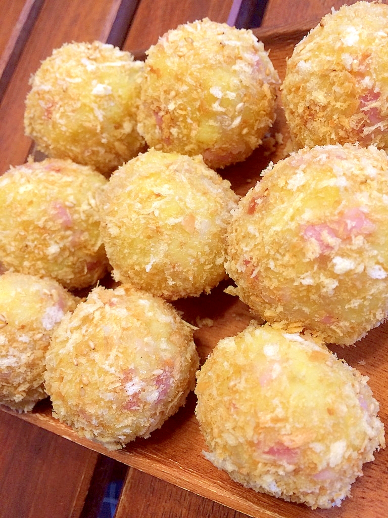 ヘルシー!子どもにも!ノンフライさつま芋コロッケ!