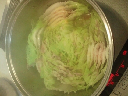 白菜のわりにお肉が少なかったです(-.-)けどおいしーです！