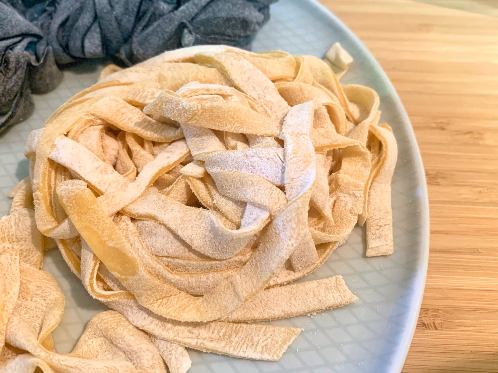 薄力粉で 手打ち生パスタ レシピ 作り方 By ニャンコーヒー 楽天レシピ