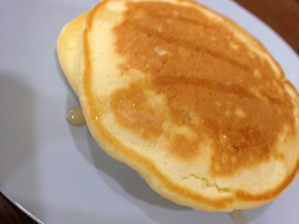 ちょびっとの酢と油で☆簡単ふわしっとりホットケーキ